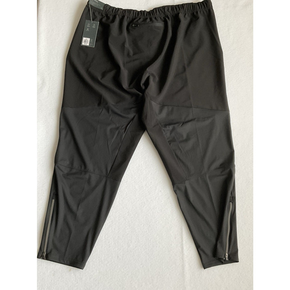 VRST Men's Mix Media Slim Tapered Pant Pure Black XXL Athleisure Streetwear - Picture 6 of 16